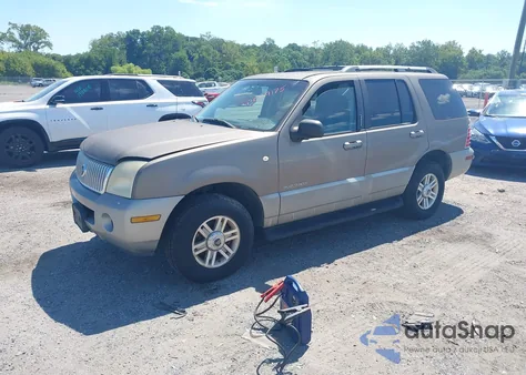 2002 Mercury Mountaineer from USA, damaged, VIN 4M2DU86E82UJ03776